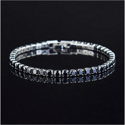 4mm Zircon Tennis Bracelet For Men