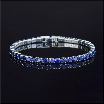 4mm Zircon Tennis Bracelet For Men