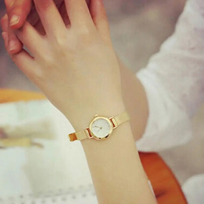 Luxury Golden Bracelet Watch