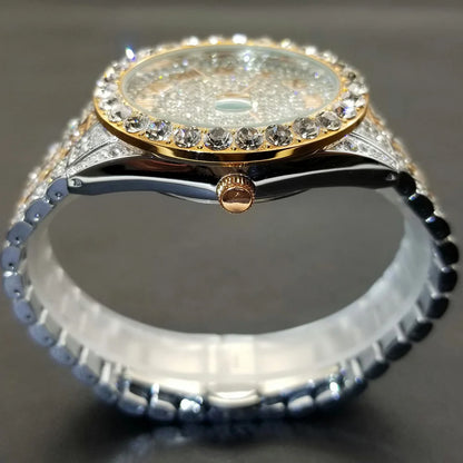 Full Diamond Hip Hop Watches For Men