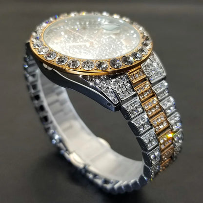 Full Diamond Hip Hop Watches For Men