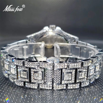 Relogio Masculino Luxury MISSFOX Ice