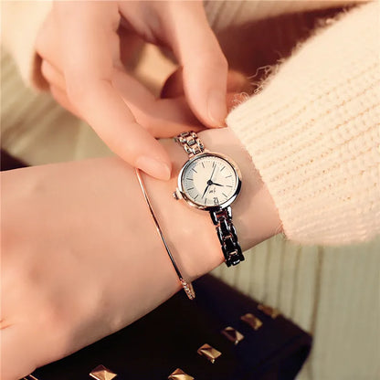 Luxury Crystal Rose Gold Watch