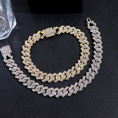 Fashion Bling Paved Bracelet for Men