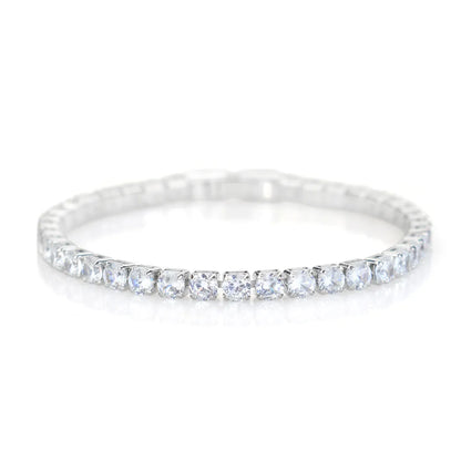 4mm Zircon Tennis Bracelet For Men