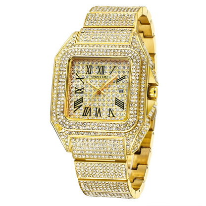 PINTIME Luxury Diamonds Watch