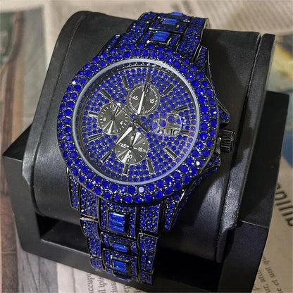 PINTIME Luxury Iced Watch