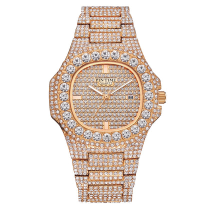 PINTIME Diamond Iced Watch