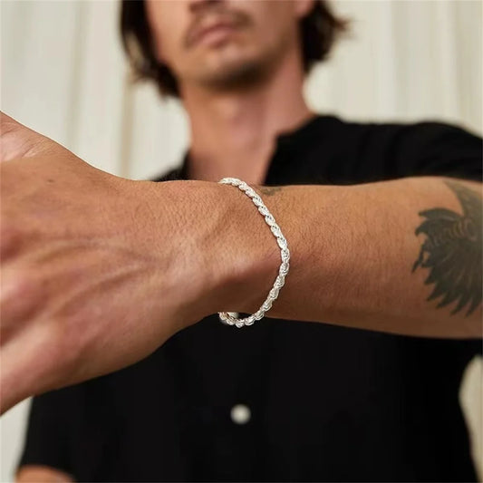 Hip Hop Stainless Steel Bracelet for Men