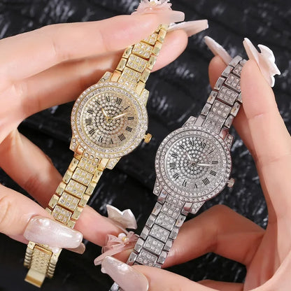 Luxury Full Diamond Watches For Women