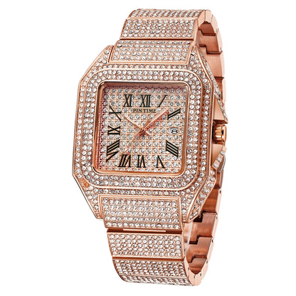 PINTIME Luxury Diamonds Watch