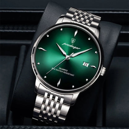 Luxury Luminous Stainless Watch for Men