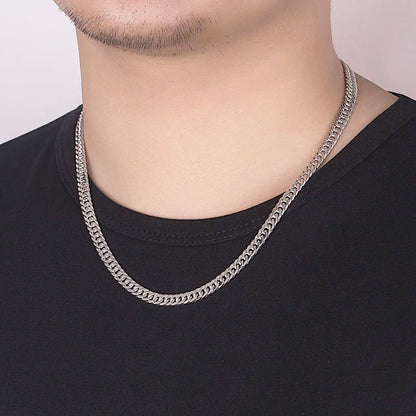 Fashion 925 Sterling Silver Chain and Bracelets for Men