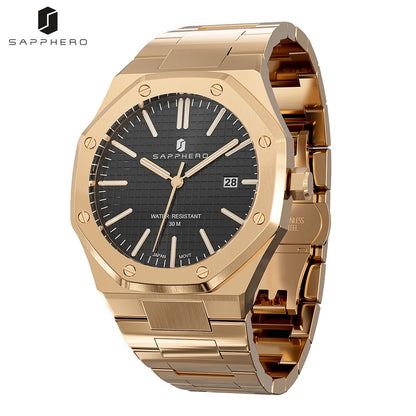 Luxury Octagonal Design Watch For Men