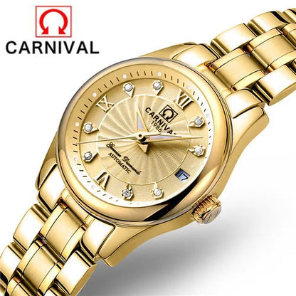 CARNIVAL Luxury Women Mechanical Watch