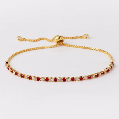 Fashionable Zircon Tennis Bracelets for Women