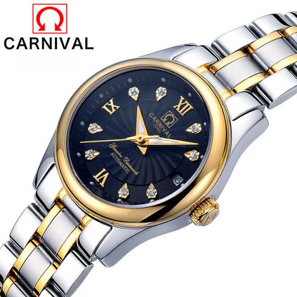 CARNIVAL Luxury Women Mechanical Watch