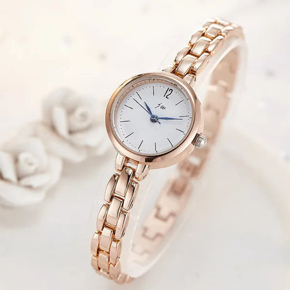 Luxury Crystal Rose Gold Watch