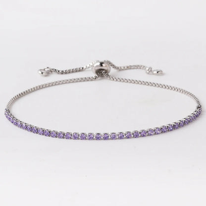 Fashionable Zircon Tennis Bracelets for Women