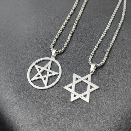 Classic Men's Star of David Necklace