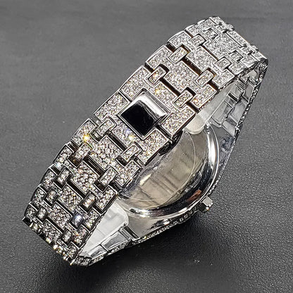 Swiss Geneva Luxury Full Diamond Watches