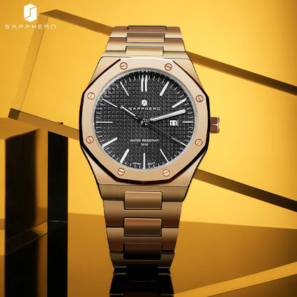 Luxury Octagonal Design Watch For Men