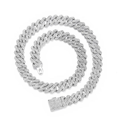 13MM Rhinestone Jewelry Chain, Watch for Men