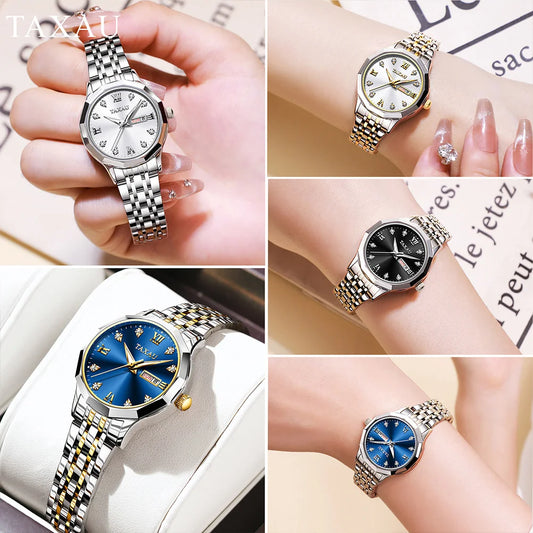 Fashion Golden Watch For Women