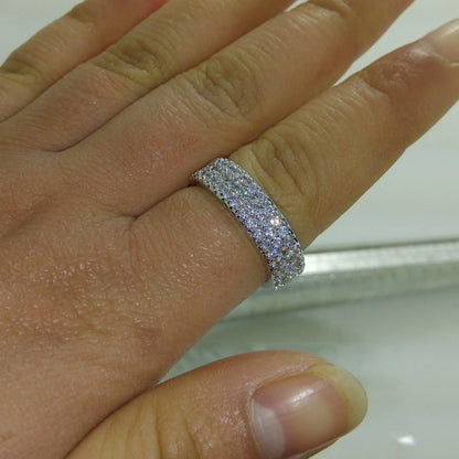 Eternity Lab Diamond Ring For Men And Women