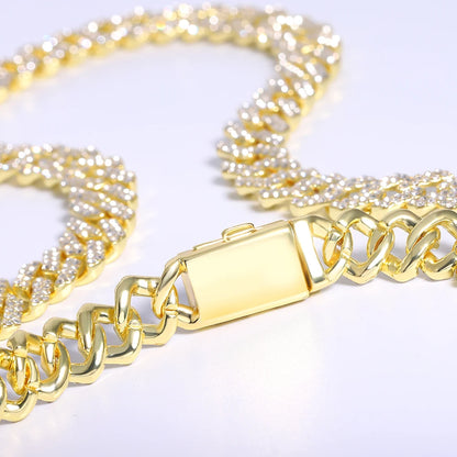 13MM Rhinestone Jewelry Chain, Watch for Men