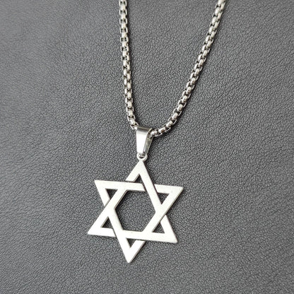 Classic Men's Star of David Necklace