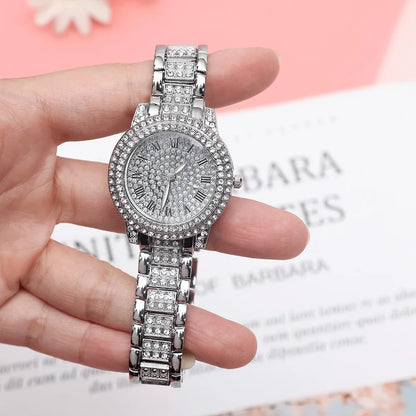 Luxury Full Diamond Watches For Women