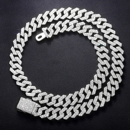 13MM Rhinestone Jewelry Chain, Watch for Men