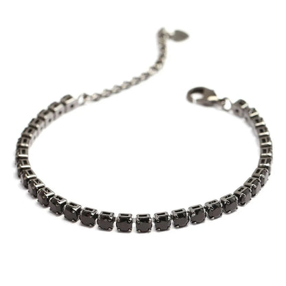 Fashion Stainless Tennis Bracelet CZ For Men