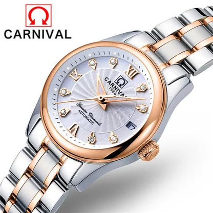 CARNIVAL Luxury Women Mechanical Watch