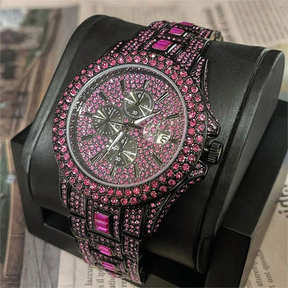 PINTIME Luxury Iced Watch