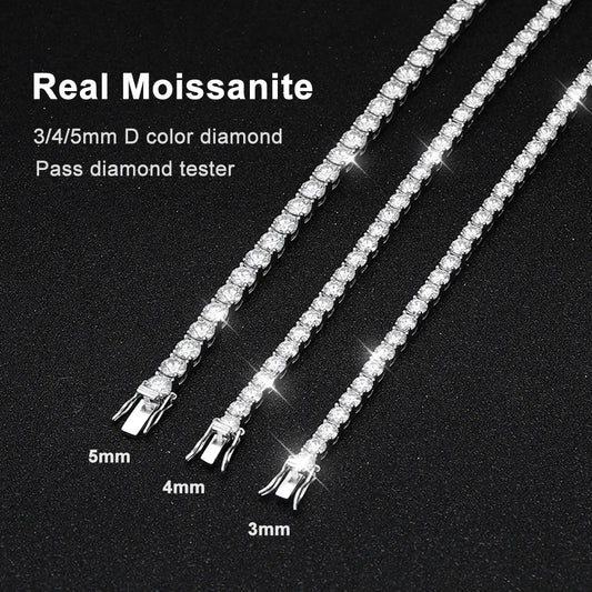 Moissanite Tennis Bracelet Original Bracelets