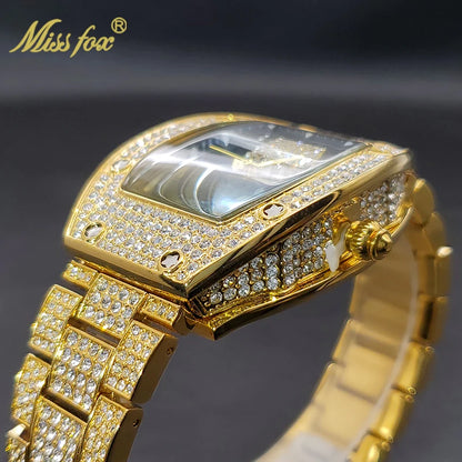 Gold and Silver Luxury Watch for Men